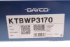 Комплект ременя газорозподільного механізму з водяним насосом DAYCO KTBWP3170 (фото 21)