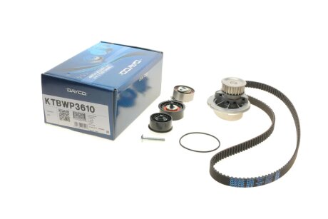 Роликовий модуль натягувача ременя (ролик, ремінь, помпа) DAYCO KTBWP3610