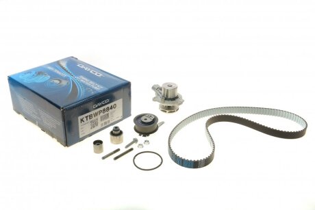 Роликовий модуль натягувача ременя (ролик, ремінь, помпа) DAYCO KTBWP8840