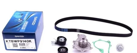 Комплект ГРМ + помпа Citroen Berlingo/Peugeot Partner 1.6HDI (z=137) UA63 DAYCO KTBWP9140K