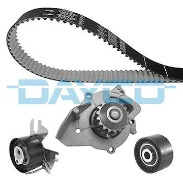 Комплект ГРМ (ремінь + ролик + водяний насос) DS DS 5 CITROEN C4 GRAND PICASSO I, C4 II, C4 PICASSO I, C5 III, C8, DS4, DS5, JUMPY II FIAT SCUDO FORD C-MAX II, FOCUS III 2.0D/2.0DH 06.02- DAYCO KTBWP9670 (фото 1)