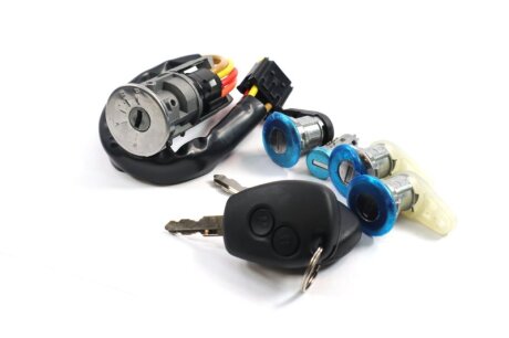 Комплект личинок замків RENAULT LOGAN, SANDERO (+1 замок) DECARO DE.7701471220-1