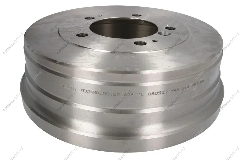 Гальмівний барабан задн TOYOTA LAND CRUISER, LAND CRUISER 100, LAND CRUISER 200, LAND CRUISER 80, LAND CRUISER PRADO 4.0/4.2D/4.5D 01.90- Delphi BF628 (фото 1)