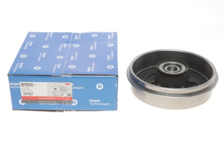 Барабан гальмівний (задній) Dacia Logan/Sandero 1.2 16V/1.5 dCi/1.6 16V 04- (203x25) UA63 Delphi BFR595