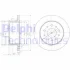 Комплект гальмівних дисків (2 шт) задн лів/прав CITROEN JUMPER I, JUMPER II, JUMPER III FIAT DUCATO PEUGEOT BOXER VW PHAETON 1.9D-5.0D 02.94- Delphi BG3853 (фото 1)