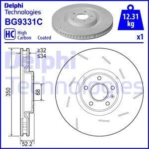 Диск тормозной Delphi BG9331C (фото 1)