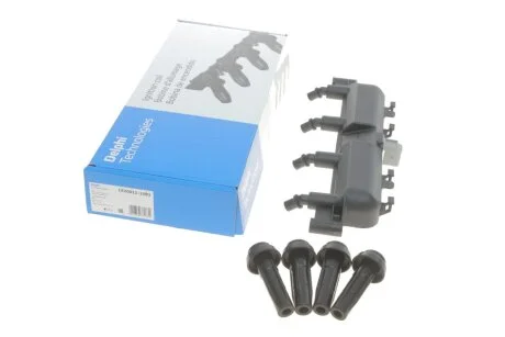 Котушка запалювання CITROEN: BERLINGO 1,1I/ 1,4I C2 1,1/ 1,4 C3 1,1I/ 1,4I SAXO 1,1/ 1,4 VTS/ 1,6 Delphi CE20011-12B1