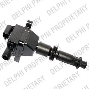 Котушка запалювання ALFA ROMEO 145, 146, 147, 156, 166, GT, GTV, SPIDER FIAT COUPE LANCIA KAPPA 1.4-2.4 08.94-09.10 Delphi CE20040-12B1 (фото 1)