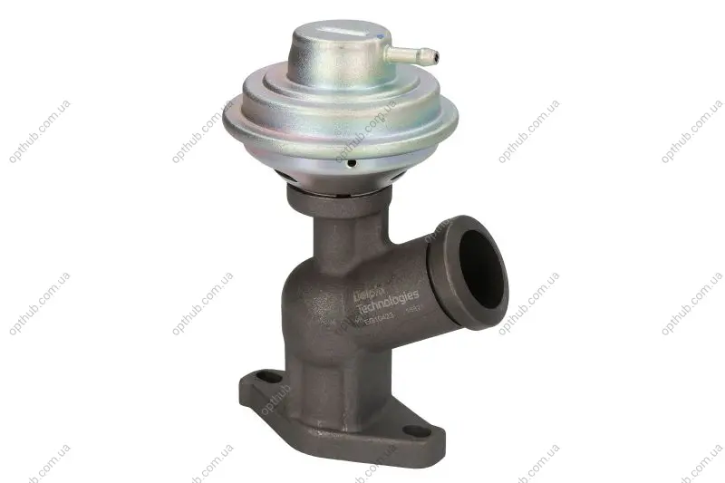 Клапан EGR CITROEN BERLINGO, C4 I, C5 I, EVASION, JUMPY I, XANTIA, XSARA, XSARA PICASSO FIAT SCUDO, ULYSSE LANCIA ZETA PEUGEOT 206, 306, 307, 406, 607, 806, EXPERT, PARTNER 2.0D 06.98-12.11 Delphi EG10423-12B1 (фото 1)