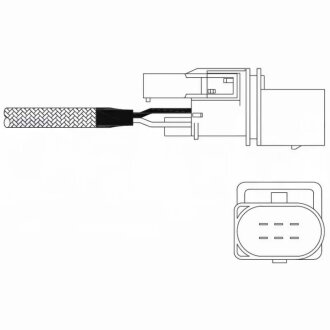 Лямбда-зонд AUDI / FORD / SEAT / SKODA / VW Delphi ES11022-12B1