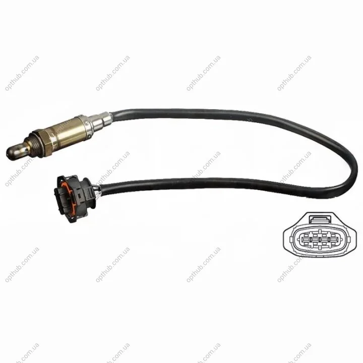 Лямбда-зонд ЛЯМБДА-ЗОНД OPEL/VAUXHALL Delphi ES11113-12B1 (фото 1)