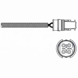 Лямбда-зонд A 001 540 05 17 - MERCEDES-BENZ Delphi ES20313-12B1