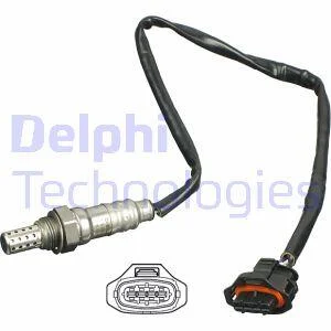 Лямбда-зонд (кількість дротів 4, 520мм) CHEVROLET AVEO, CRUZE, TRAX OPEL ASTRA J, ASTRA J GTC, INSIGNIA A, MOKKA / MOKKA X, ZAFIRA C 1.6/1.8 07.08- Delphi ES20426-12B1 (фото 1)