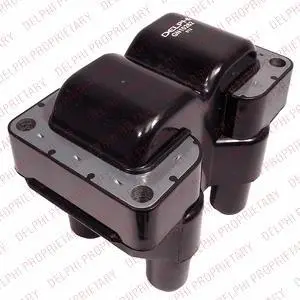 Котушка запалювання OPEL ASTRA F, CALIBRA A, FRONTERA A, FRONTERA A SPORT, KADETT E, OMEGA B, VECTRA A, VECTRA B 2.0/2.2 03.88-04.02 Delphi GN10262-12B1 (фото 1)