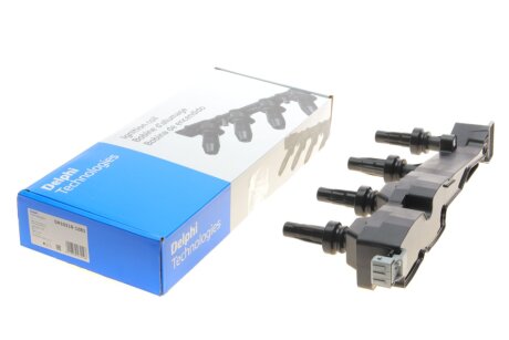 Котушка запалювання Citroen Berlingo/Peugeot Partner 1.6 00- UA63 Delphi GN10319-12B1