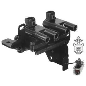 Котушка запалювання HYUNDAI ACCENT, ACCENT II, ACCENT III, COUPE I, COUPE II, ELANTRA III, GETZ, MATRIX KIA CERATO I, RIO II 1.4/1.5/1.6 10.94-12.11 Delphi GN10413-12B1 (фото 1)