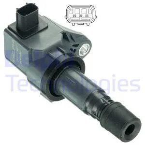 Котушка запалювання HONDA ACCORD VIII, CIVIC IX, CIVIC VIII, CIVIC X, CR-V III, CR-V IV, CR-V V, HR-V 1.6-2.0 09.05- Delphi GN10421-12B1