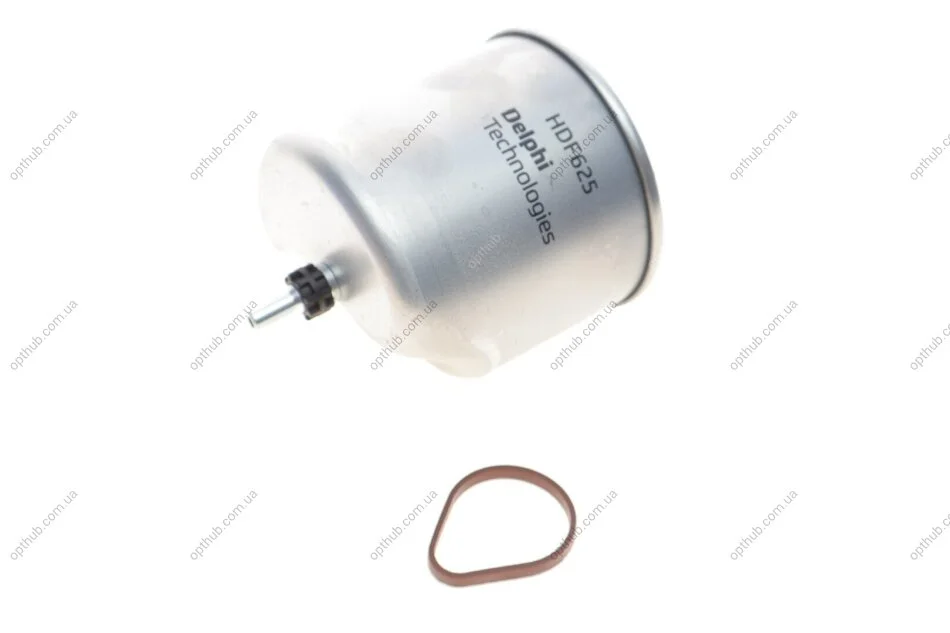 Фильтр топливный CITROEN BERLINGO II, C3 II, C4 I, C4 II 1.4-1.6 HDI 16V 10->; PEUGEOT 206,207, 301, 308 Delphi HDF625 (фото 1)