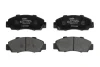 Комплект гальмівних колодок передн, HONDA ACCORD IV, ACCORD V, ACCORD VI, CIVIC VI, CIVIC VIII, CR-V I, HR-V, INTEGRA, LEGEND II, LEGEND III, LEGEND IV, NSX I, PRELUDE IV 1.6-3.5 06.90- Delphi LP0872 (фото 1)