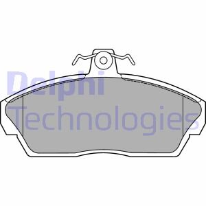 Комплект гальмівних колодок з 4 шт. дисків Delphi LP1450