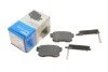 Комплект гальмівних колодок задн, ACURA LEGEND, LEGEND II, RL, RSX, TL, TSX FIAT SEDICI GREAT WALL HOVER H6 HONDA ACCORD IV, ACCORD V, ACCORD VI, ACCORD VII, CITY V, CIVIC IX 1.2-3.5 08.86- Delphi LP1507 (фото 2)