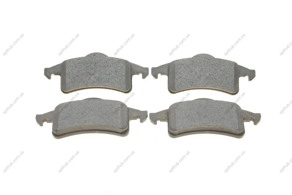 Комплект гальмівних колодок задн, JEEP CHEROKEE, GRAND CHEROKEE I, GRAND CHEROKEE II 2.5-4.7 01.88-09.05 Delphi LP1558 (фото 1)