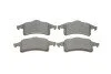 Комплект гальмівних колодок задн, JEEP CHEROKEE, GRAND CHEROKEE I, GRAND CHEROKEE II 2.5-4.7 01.88-09.05 Delphi LP1558 (фото 1)