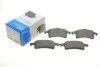 Комплект гальмівних колодок задн, JEEP CHEROKEE, GRAND CHEROKEE I, GRAND CHEROKEE II 2.5-4.7 01.88-09.05 Delphi LP1558 (фото 2)