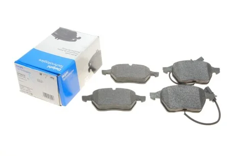 Колодки гальмівні (передні) Audi A4/A6/VW Passat 96-05 (Continenta) (з датчиками) DELPHI UA63 Delphi LP1672