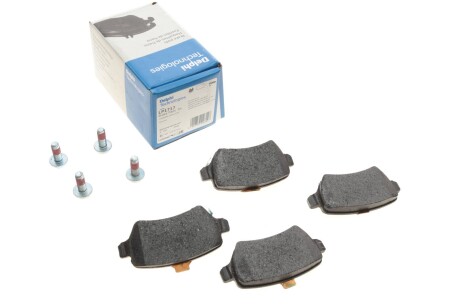 Колодки гальмівні (задні) Opel Astra G/H/ Combo/Kia Venga 94- (TRW) UA63 Delphi LP1717