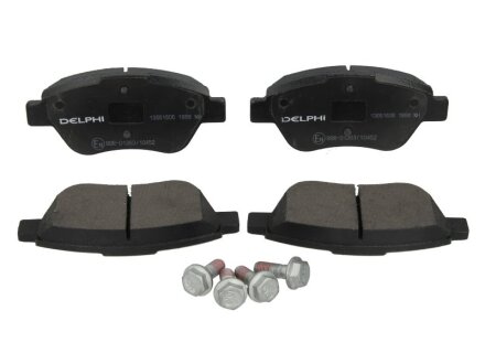 Комплект гальмівних колодок з 4 шт. дисків Delphi LP1899