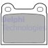 Комплект гальмівних колодок з 4 шт. дисків Delphi LP18 (фото 1)