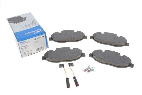 Комплект гальмівних колодок з 4 шт. дисків Delphi LP1947