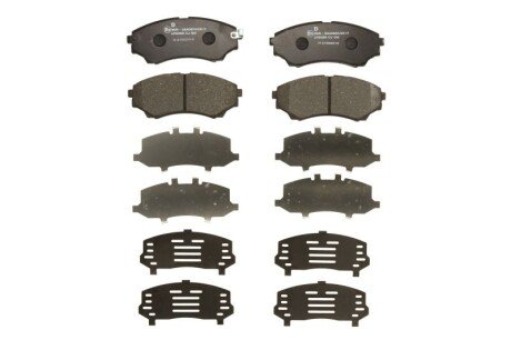 Комплект тормозных колодок Delphi LP2036