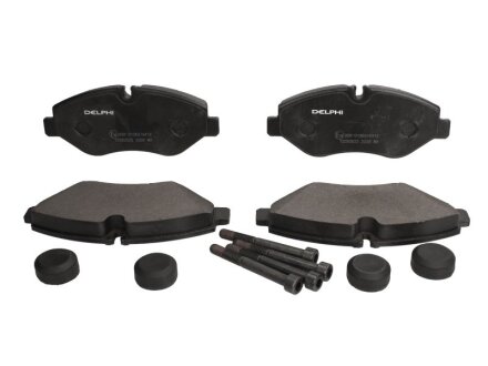 Комплект гальмівних колодок з 4 шт. дисків Delphi LP2039