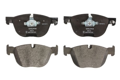 Комплект гальмівних колодок з 4 шт. дисків Delphi LP2090