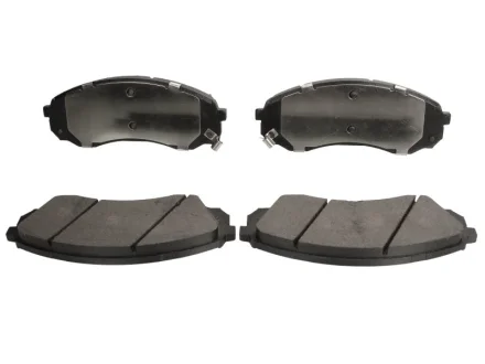 Комплект гальмівних колодок передн, HYUNDAI H-1, H-1 CARGO, H-1 TRAVEL KIA CARNIVAL III TOYOTA PROACE, PROACE VERSO 2.0D-2.9D 07.01- Delphi LP2094