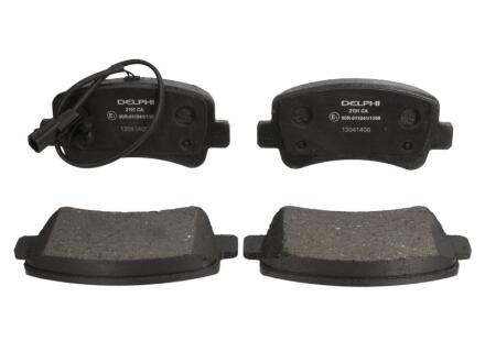 Комплект гальмівних колодок Delphi LP2191