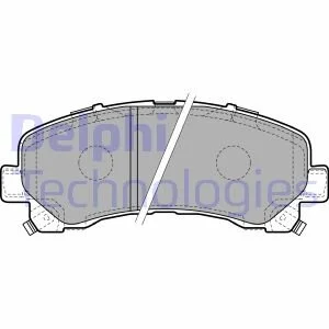 Комплект гальмівних колодок. Delphi LP2229