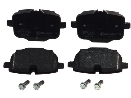Комплект гальмівних колодок задн, BMW 2 (G42, G87), 3 (G20, G80, G28), 3 (G21, G81), 4 (G22, G82), 4 (G23, G83), 5 (F10), 5 (F11), 5 (G30, F90), 5 (G31), 6 (F12), 6 (F13) 1.6-Electric 06.09- Delphi LP2246