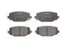 Комплект гальмівних колодок задн, CHRYSLER GRAND VOYAGER V, TOWN & COUNTRY, VOYAGER V DODGE JOURNEY FIAT FREEMONT LANCIA VOYAGER VW ROUTAN 2.0D-4.0 10.07- Delphi LP2499 (фото 1)
