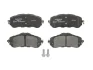 Комплект гальмівних колодок передн, CITROEN BERLINGO OPEL ASTRA L, COMBO PEUGEOT 308, 308 II, 308 III, PARTNER, RIFTER TOYOTA PROACE CITY 1.2-Electric 09.13- Delphi LP2506 (фото 1)