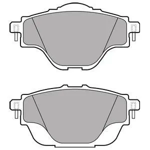 Комплект гальмівних колодок задн, DS DS 4 II, DS 7, DS 9 CITROEN C4 GRAND PICASSO II, C4 II, C4 PICASSO II, C4 SPACETOURER, C5 AIRCROSS, C5 X, GRAND C4 SPACETOURER 1.2-Electric 02.13- Delphi LP2509 (фото 1)