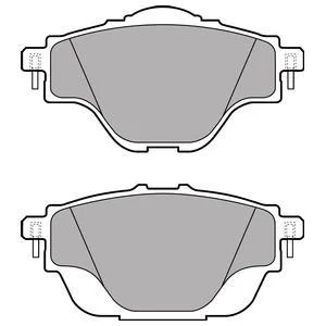 Комплект гальмівних колодок задн, DS DS 4 II, DS 7, DS 9 CITROEN C4 GRAND PICASSO II, C4 II, C4 PICASSO II, C4 SPACETOURER, C5 AIRCROSS, C5 X, GRAND C4 SPACETOURER 1.2-Electric 02.13- Delphi LP2509