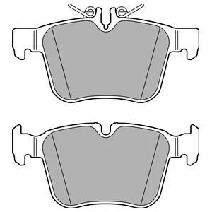 Комплект гальмівних колодок задн, MERCEDES C (A205), C (C205), C T-MODEL (S205), C (W205), GLC (C253), GLC (X253) 1.5-4.0 12.13-04.23 Delphi LP2763