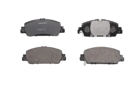 Комплект гальмівних колодок передн, HONDA ACCORD IX, HR-V 1.5-3.5 09.12- Delphi LP3243