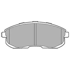 Комплект гальмівних колодок передн, INFINITI FX, I30 NISSAN 200SX, CUBE, JUKE, MAXIMA / MAXIMA QX IV, MAXIMA III, MAXIMA VI, MICRA II, MICRA III, NOTE, PRIMERA, PULSAR, QUEST 1.0-3.5 09.88- Delphi LP3245 (фото 1)