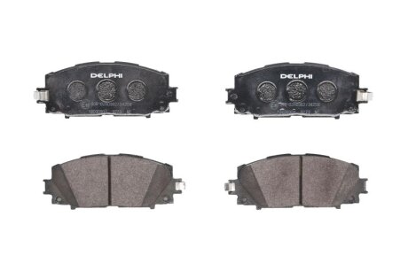 Комплект гальмівних колодок з 4 шт. дисків Delphi LP3273