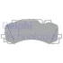 Комплект гальмівних колодок передн, AUDI A6 ALLROAD C8, A6 C8, A7, A8 D5, Q7, Q8 VW TOUAREG 2.0-4.0H 01.15- Delphi LP3307 (фото 1)