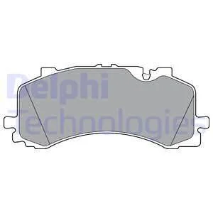 Комплект гальмівних колодок передн, AUDI A6 ALLROAD C8, A6 C8, A7, A8 D5, Q7, Q8 VW TOUAREG 2.0-4.0H 01.15- Delphi LP3307